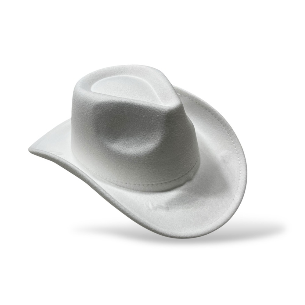 Unbranded White Cowboy Hat, One Size